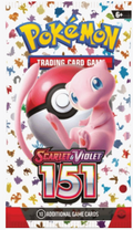 Scarlet & Violet 151 Booster Pack English Factory Sealed Pokemon 2023