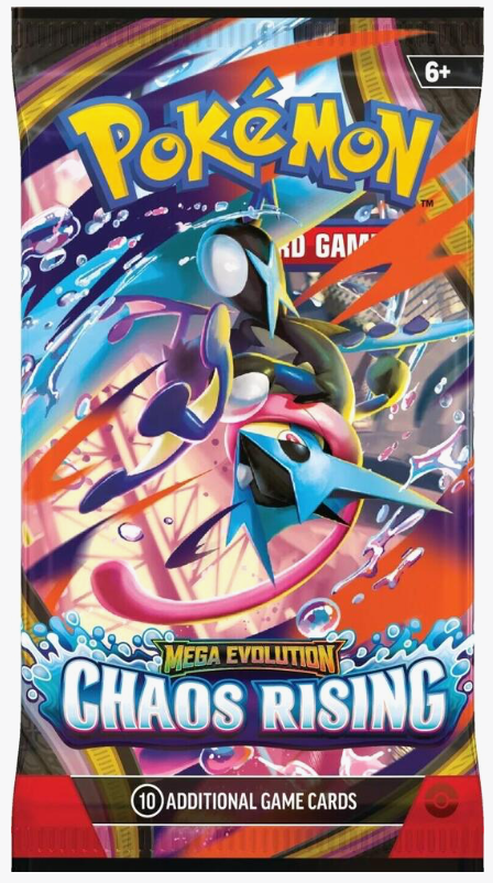 Pokemon Chaos Rising Booster Pack Factory Sealed