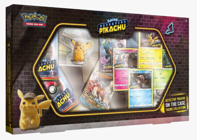 Pokemon Detective Pikachu On the Case Figure Collection Sealed