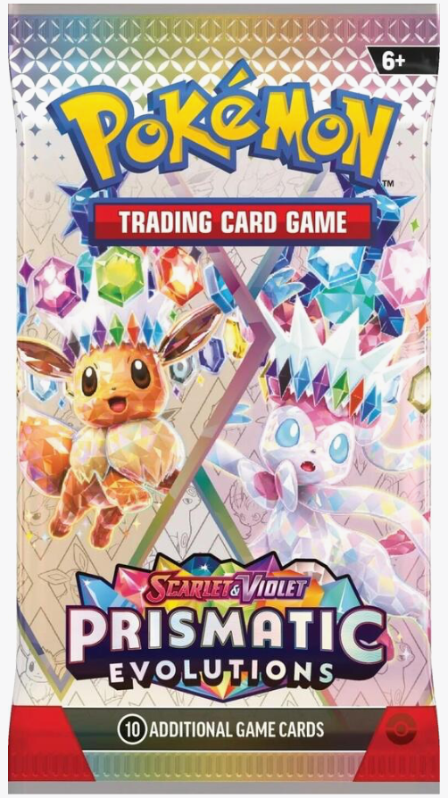 Pokemon Prismatic Evolutions Booster Pack Factory Sealed